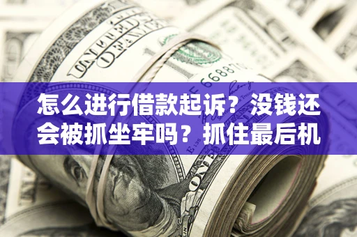 北京怎么进行借款起诉？没钱还会被抓坐牢吗？抓住最后机会！
