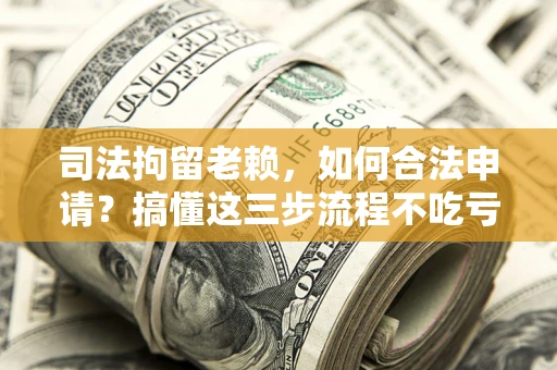 北京司法拘留老赖，如何合法申请？搞懂这三步流程不吃亏！