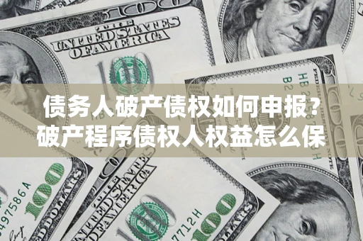 北京债务人破产债权如何申报？破产程序债权人权益怎么保障？