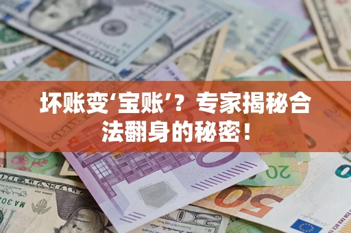 北京坏账变‘宝账’？专家揭秘合法翻身的秘密！