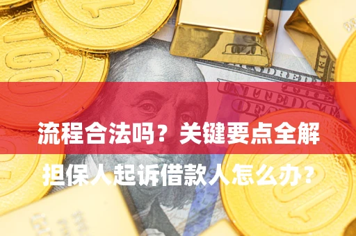 北京

担保人起诉借款人怎么办？流程合法吗？关键要点全解析