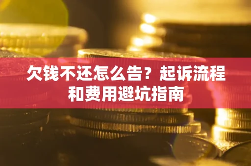 北京欠钱不还怎么告？起诉流程和费用避坑指南
