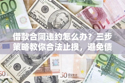 北京借款合同违约怎么办？三步策略教你合法止损，避免债务危机升级